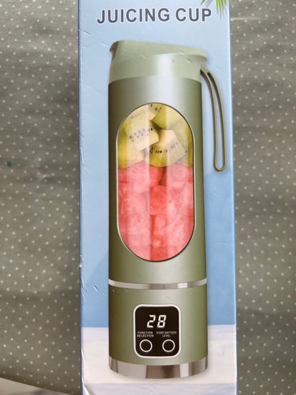 Green Juicing Cup Portable Blender